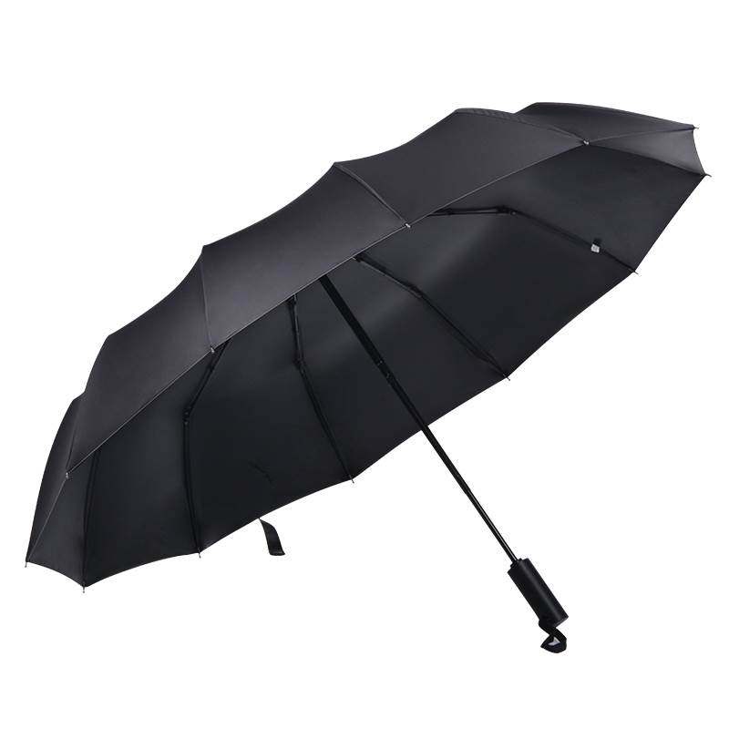 启珩  碰击布缩折晴雨伞 307E 颜色随机 直径114cm&times;8K