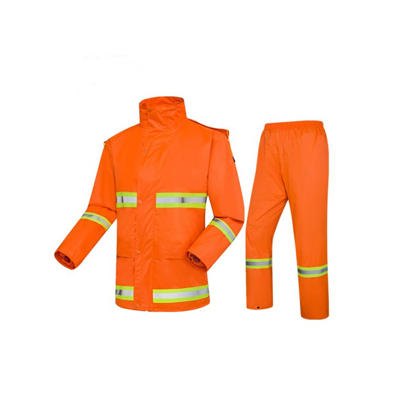 燕王YW686环卫路政反光加厚分体雨裤套装-L